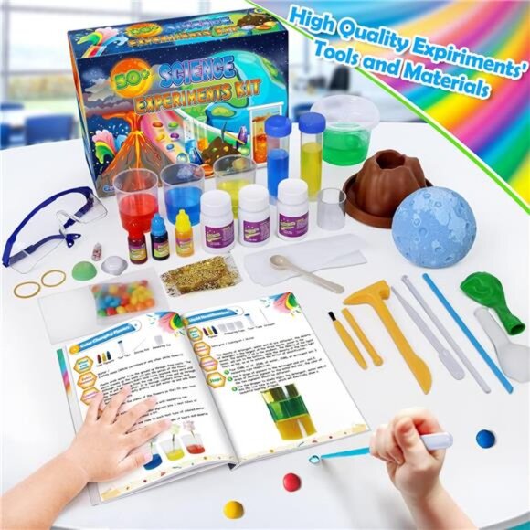 50+ Science Lab Experiments Kit for Kids, STEM Activities Educational‎ Scientist - Picture 5 of 6